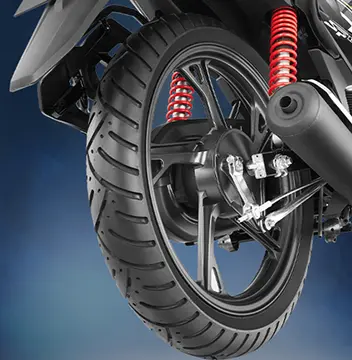 honda sp 125 wheel size
