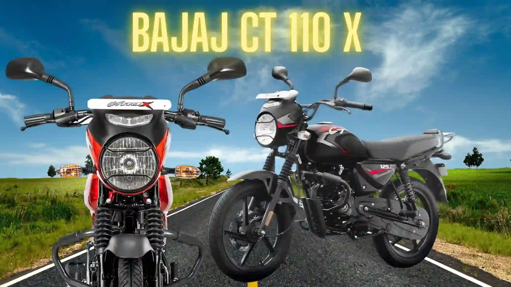 bajaj ct 110 x